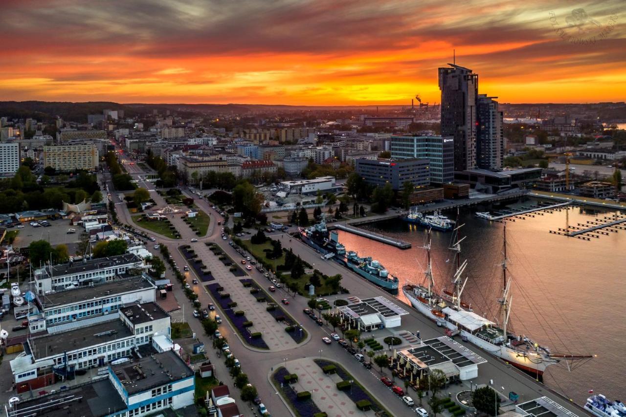 01 Gdynia Centrum - Apartament Mieszkanie Dla 2 Os Kültér fotó